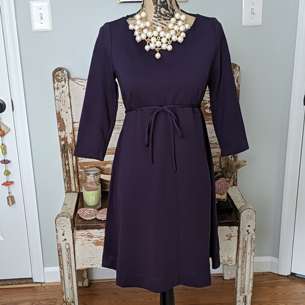 Motherhood Maternity Plum Dress